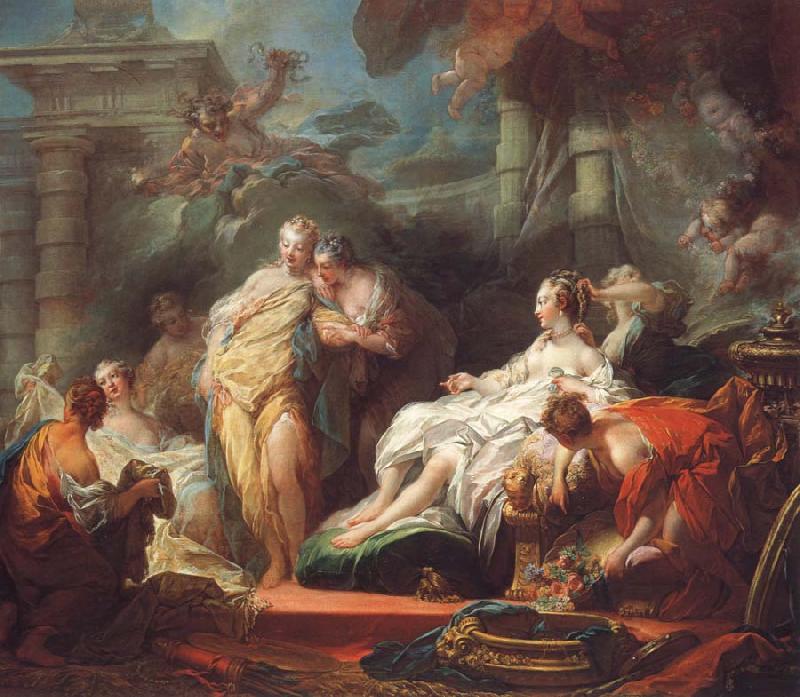 Jean Honore Fragonard Psyche Showing Her Sisters her gifts From Cupid France oil painting art